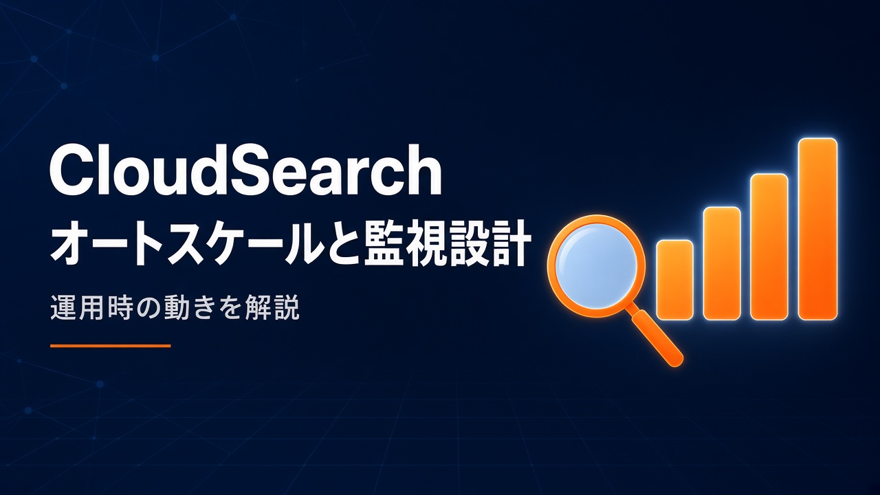CloudSearchのオートスケールの動きと運用時の監視設計
