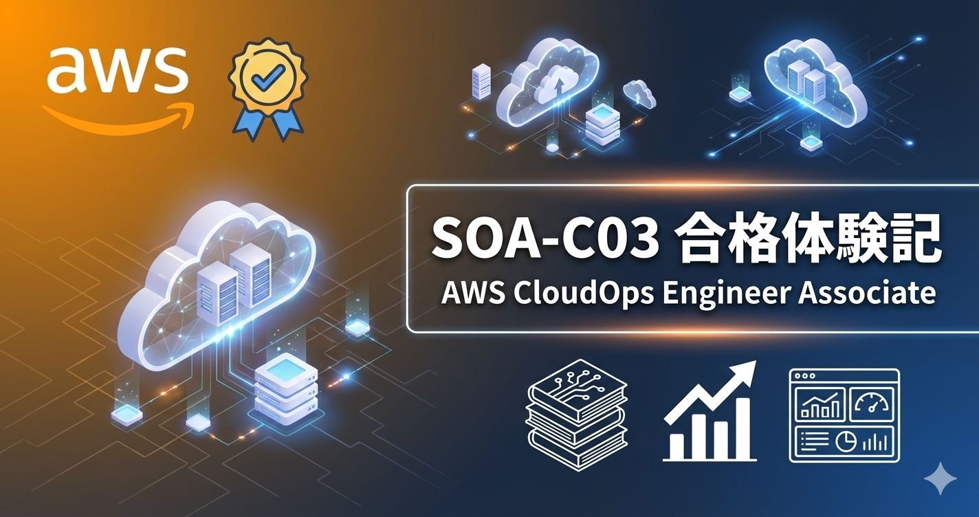 SOA-C03合確体験記アイキャッチ画像