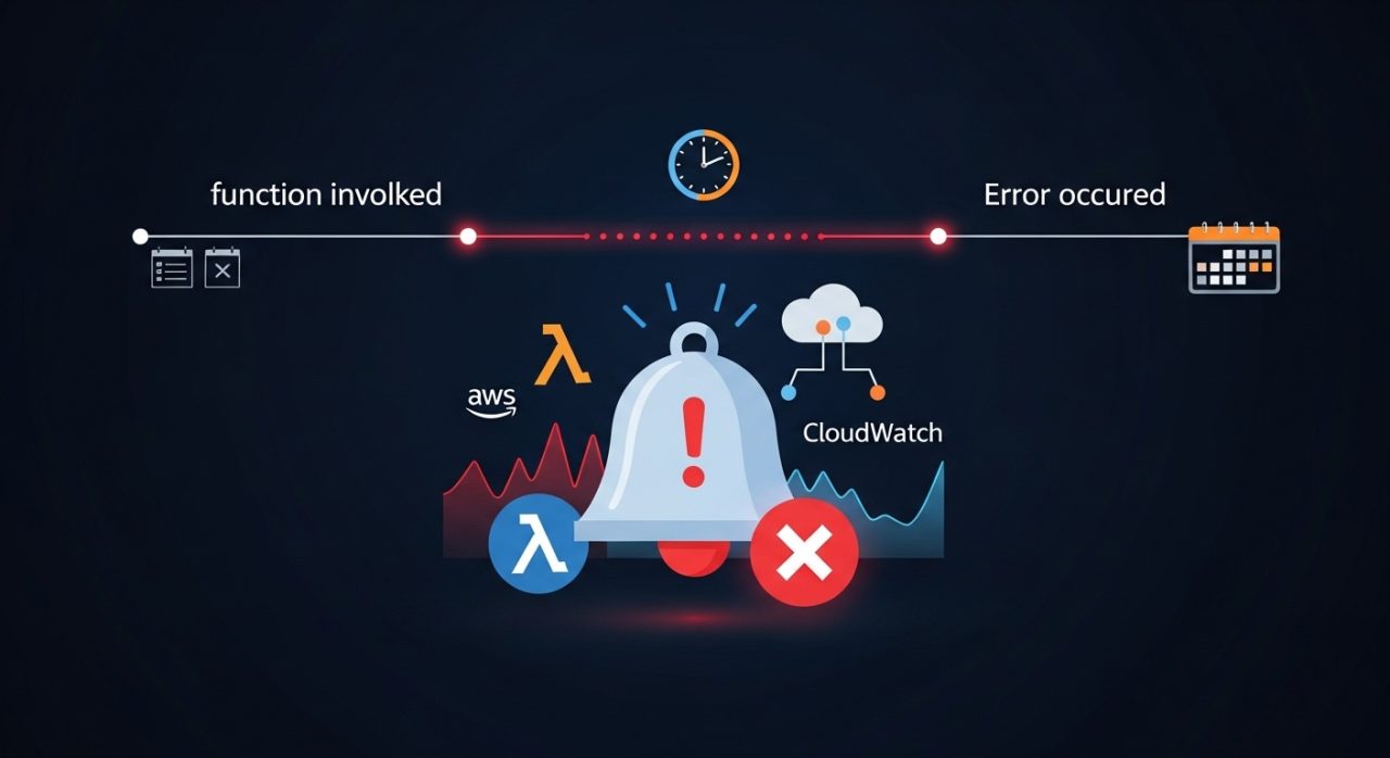 CloudWatchアラームがLambdaのエラーを検知しない原因と対策【見逃し防止】アイキャッチ