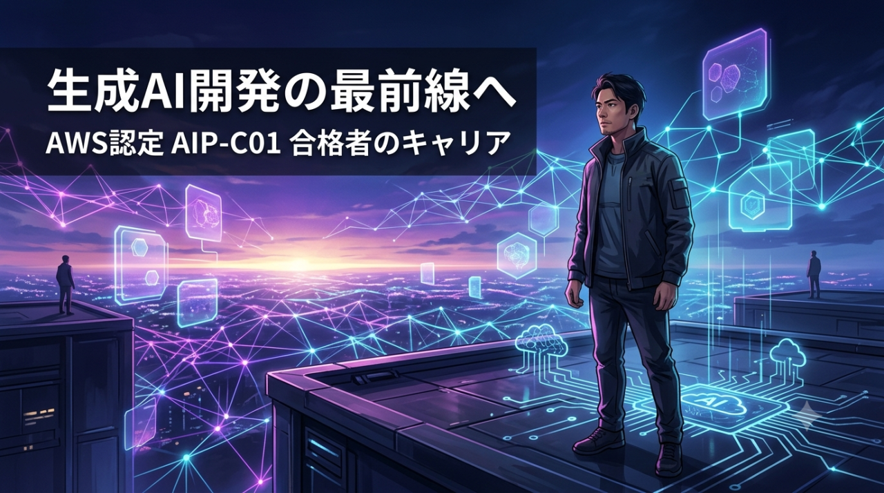 生成AI開発の最前線へAWS認定 AIP-C01 合格者のキャリア
