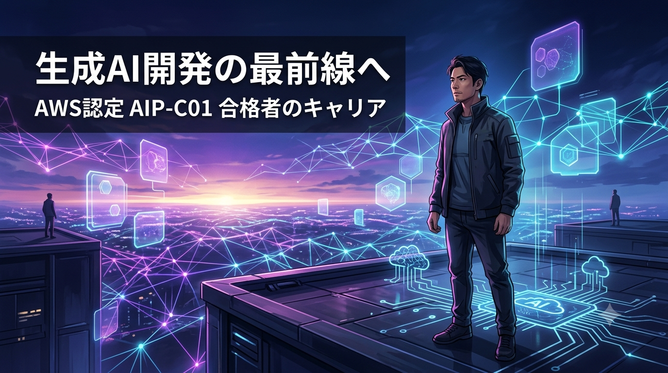 生成AI開発の最前線へAWS認定 AIP-C01 合格者のキャリア