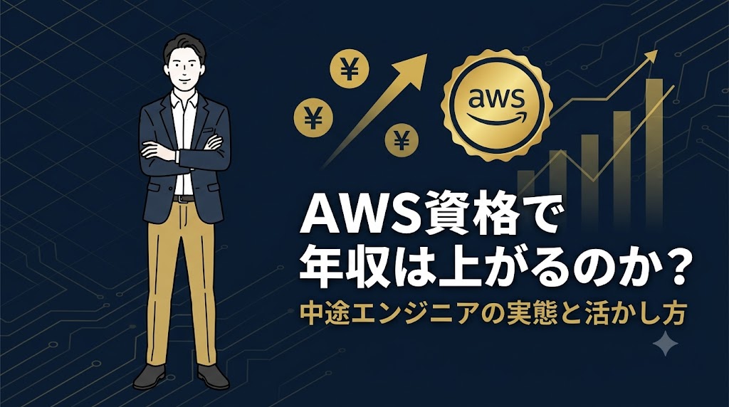 中途エンジニアのキャリアアップ：AWS資格と年収交渉の実態