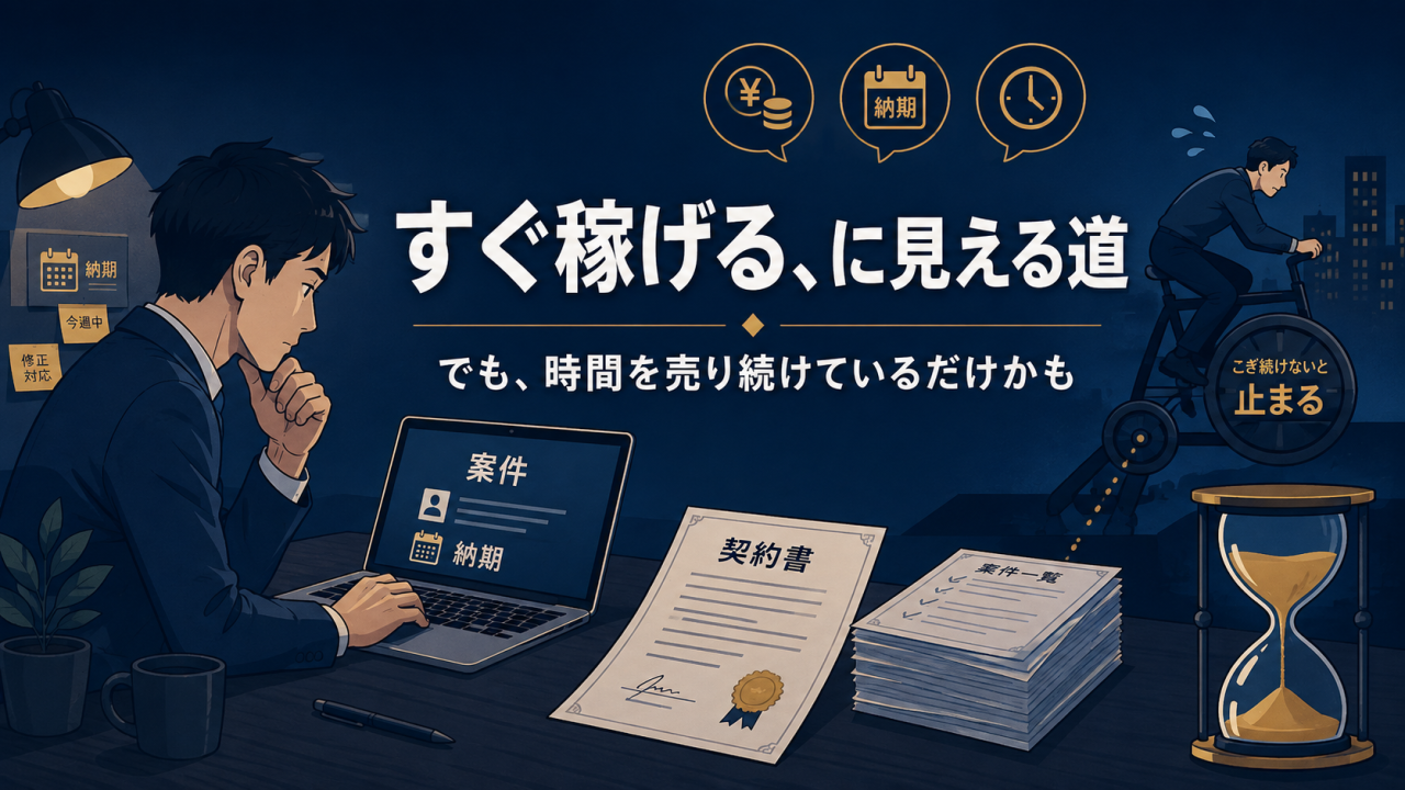 開発案件という誘惑/時間の切り売り