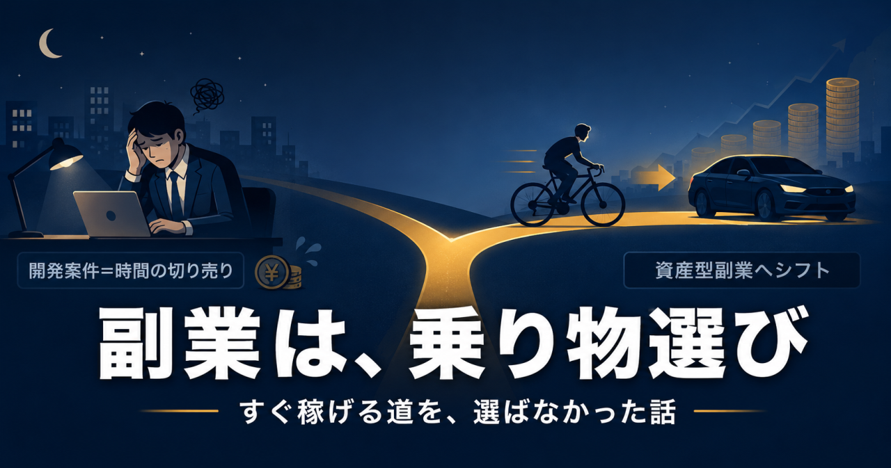 副業の乗り物選びアイキャッチ